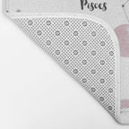 Pink Moon and Constellations Bath Mat Gallery Image 2