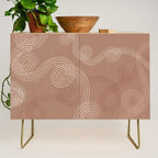 calming essentials loops Mocha Mousse Credenza Gallery Image 1