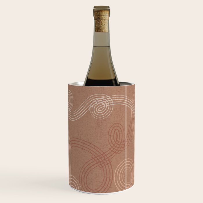 calming essentials loops Mocha Mousse Wine Chiller Gallery Image 3