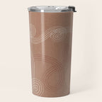 calming essentials loops Mocha Mousse Travel Mug Gallery Image 2