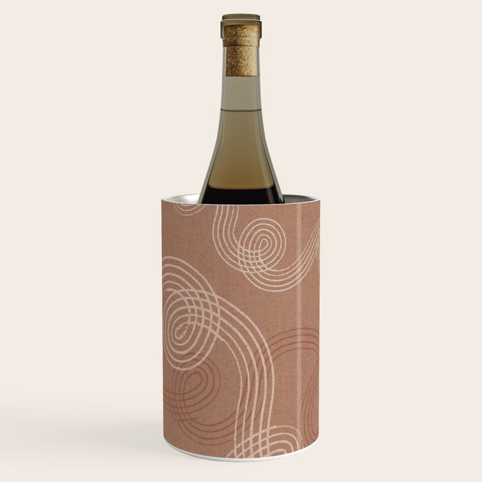 calming essentials loops Mocha Mousse Wine Chiller Gallery Image 1