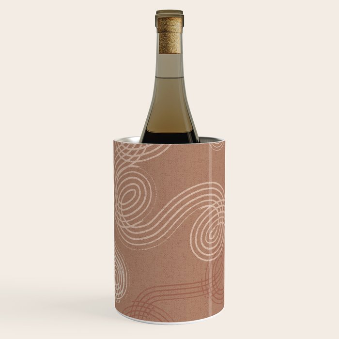 calming essentials loops Mocha Mousse Wine Chiller Gallery Image 2
