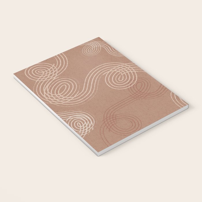 calming essentials loops Mocha Mousse Notebook Gallery Image 3