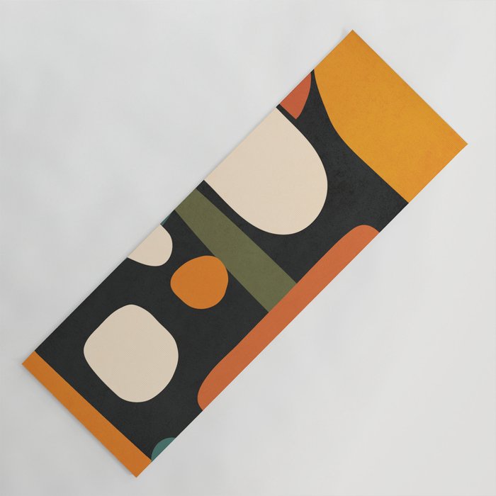 Abstract shapes in the skies 2 Yoga Mat Gallery Image 1