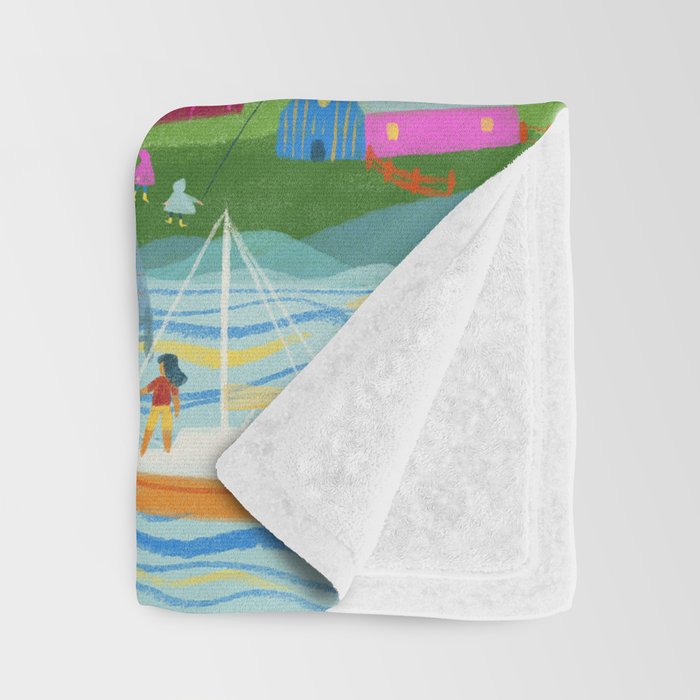Pink Mountain Throw Blanket Gallery Image 3