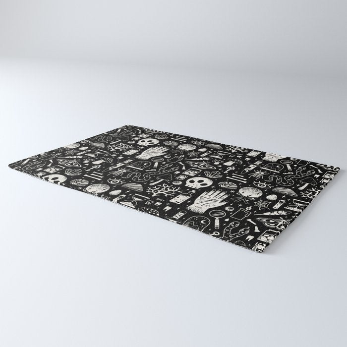 Curiosities: Bone Black Rug Gallery Image 3