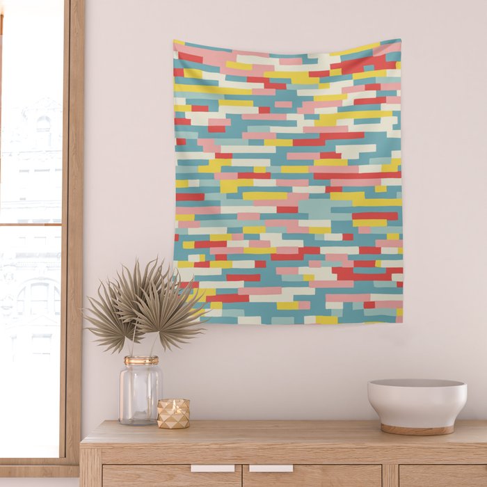 Bricks #5 Wall Tapestry Gallery Image 2