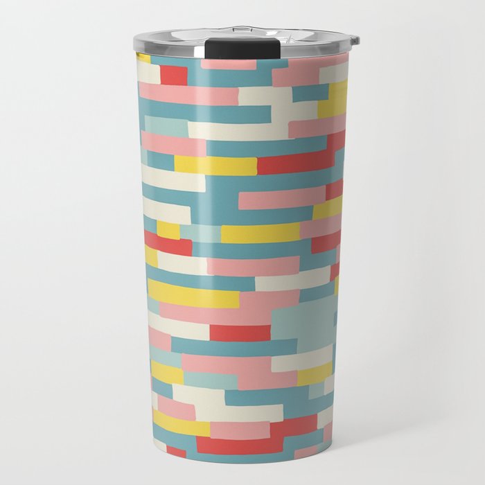 Bricks #5 Travel Mug Gallery Image 1