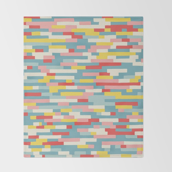 Bricks #5 Throw Blanket Gallery Image 2
