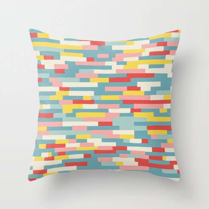 Bricks #5 Throw Pillow Gallery Image 6