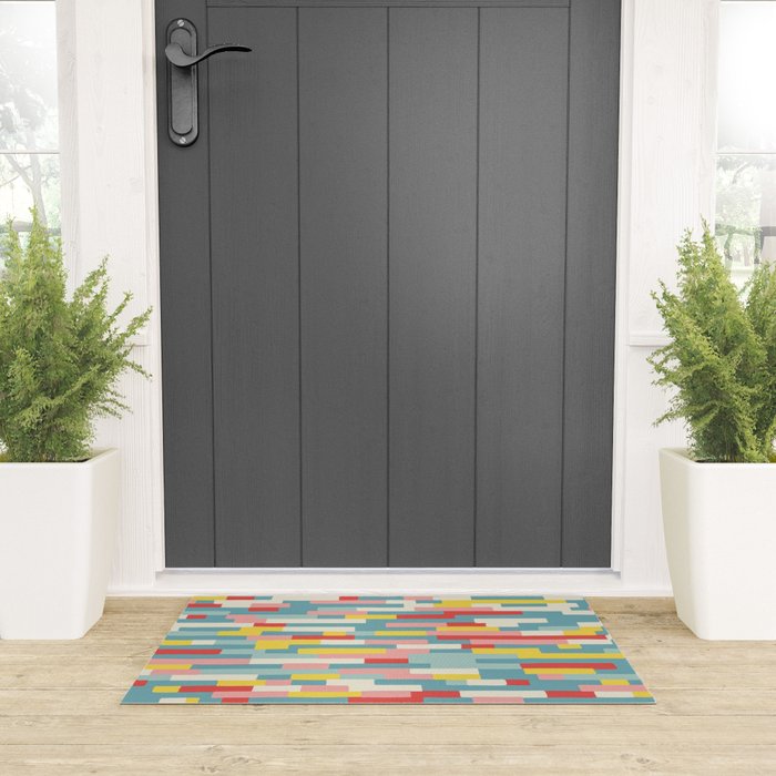 Bricks #5 Welcome Mat Gallery Image 3
