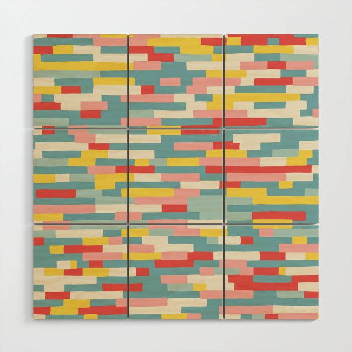Bricks #5 Wood Wall Art Gallery Image 1