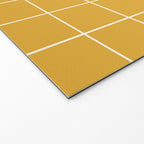 Grid (Mustard Yellow) Welcome Mat Gallery Image 2
