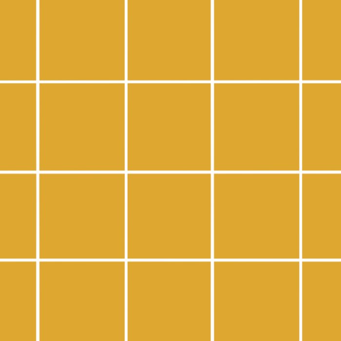 Grid (Mustard Yellow) Coffee Mug Gallery Image 2