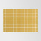 Grid (Mustard Yellow) Rug Gallery Image 2