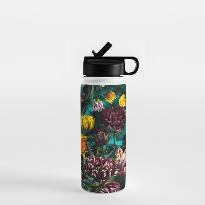 Botanical Multicolor Garden Water Bottle Gallery Image 1