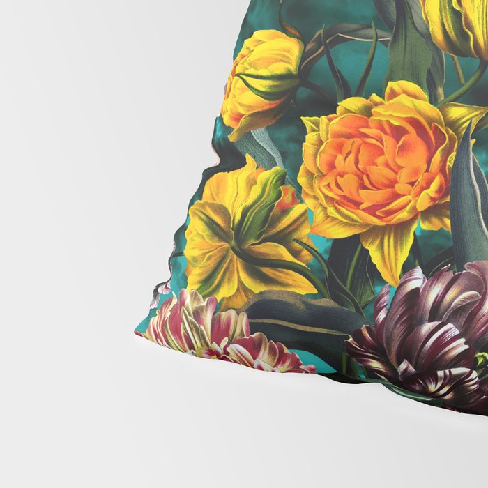 Botanical Multicolor Garden Pillow Sham Gallery Image 4