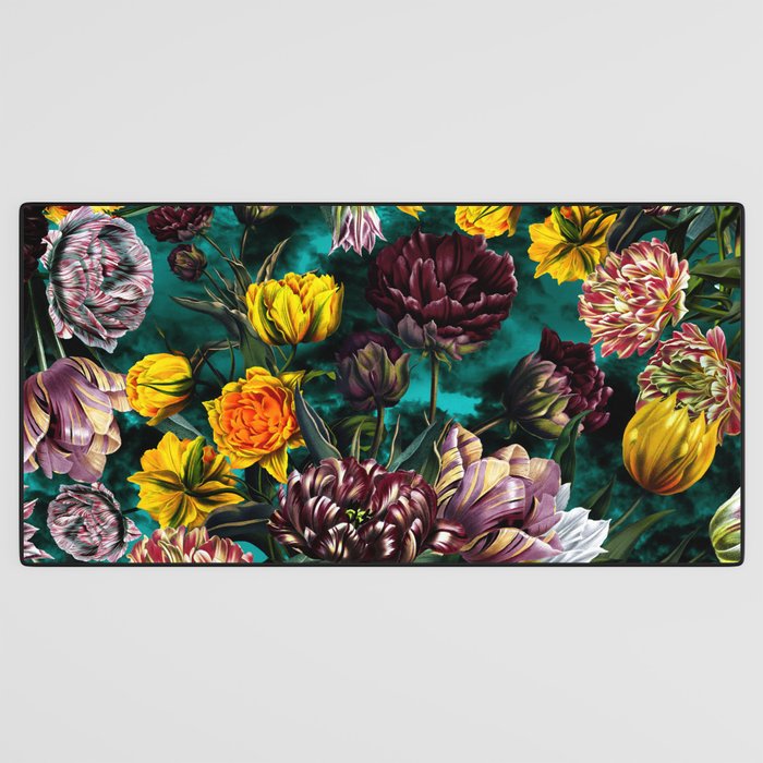 Botanical Multicolor Garden Desk Mat Gallery Image 3