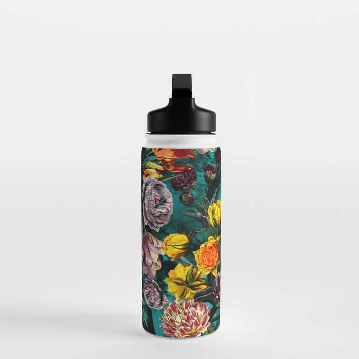 Botanical Multicolor Garden Water Bottle Gallery Image 3