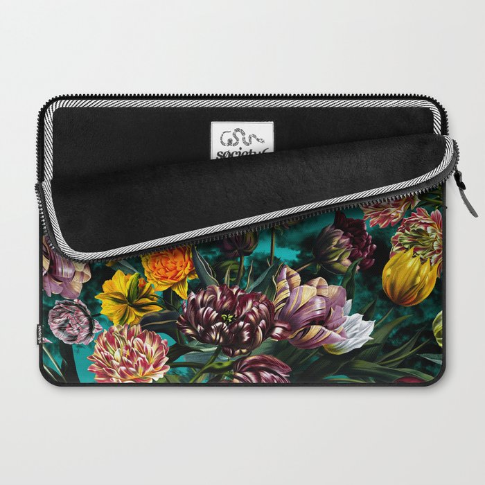 Botanical Multicolor Garden Laptop Sleeve Gallery Image 2