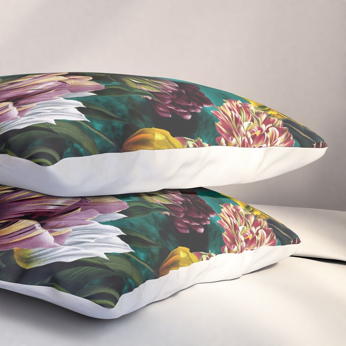 Botanical Multicolor Garden Pillow Sham Gallery Image 3