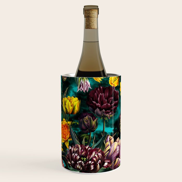 Botanical Multicolor Garden Wine Chiller Gallery Image 1