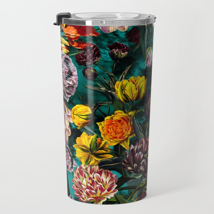 Botanical Multicolor Garden Travel Mug Gallery Image 3