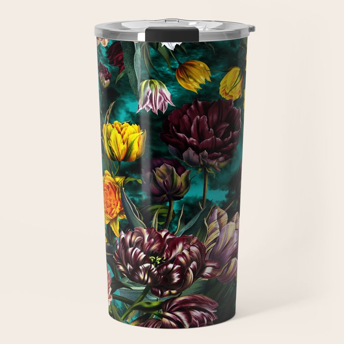 Botanical Multicolor Garden Travel Mug Gallery Image 1