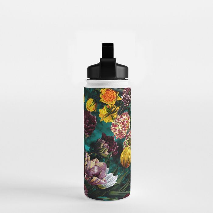 Botanical Multicolor Garden Water Bottle Gallery Image 2