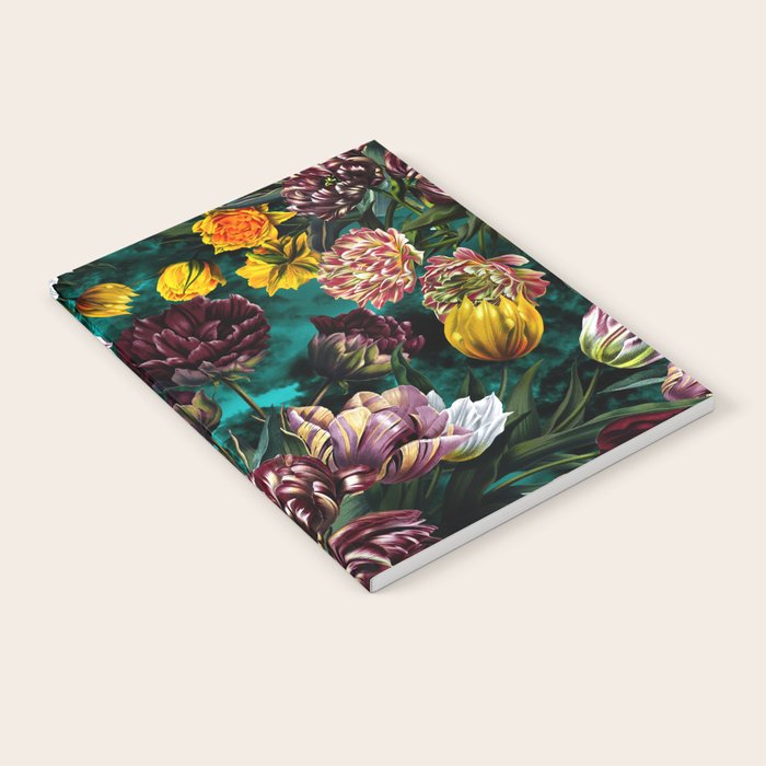 Botanical Multicolor Garden Notebook Gallery Image 1