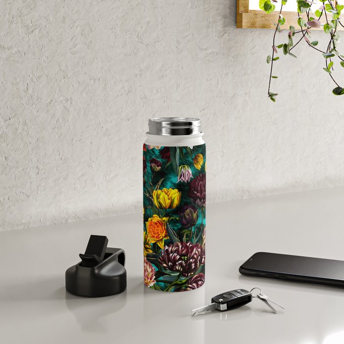 Botanical Multicolor Garden Water Bottle Gallery Image 5