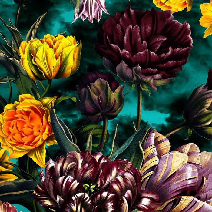 Botanical Multicolor Garden Coffee Mug Gallery Image 2