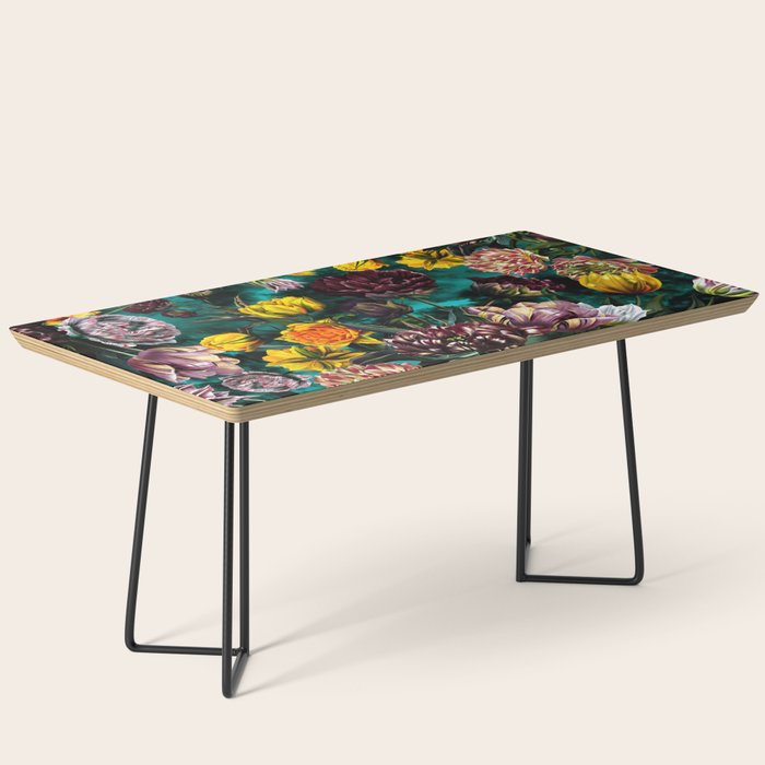 Botanical Multicolor Garden Coffee Table Gallery Image 1