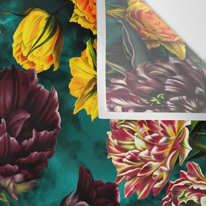 Botanical Multicolor Garden Wall Tapestry Gallery Image 3