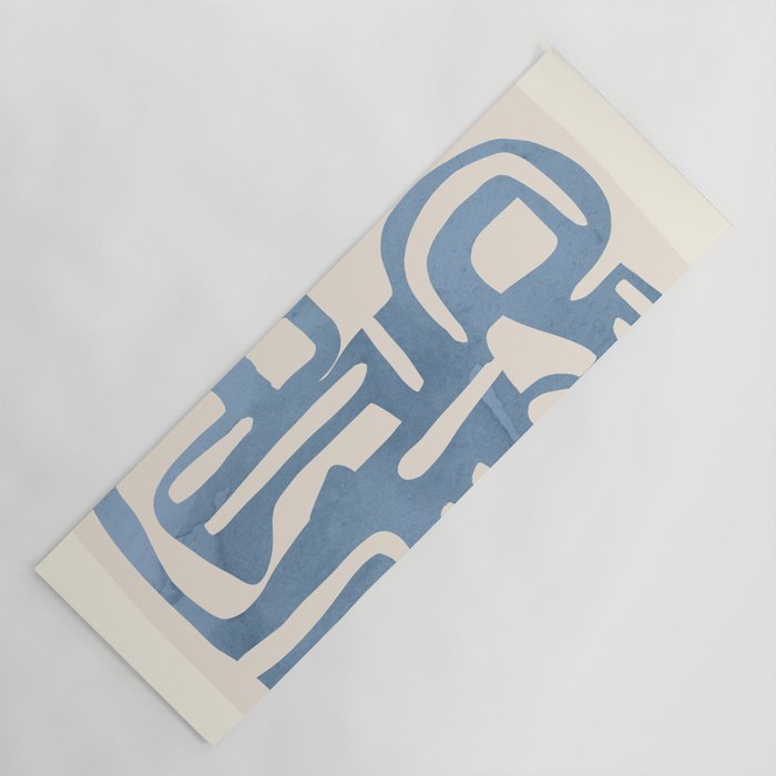 Modern Abstract Shapes 35 Yoga Mat Gallery Image 1
