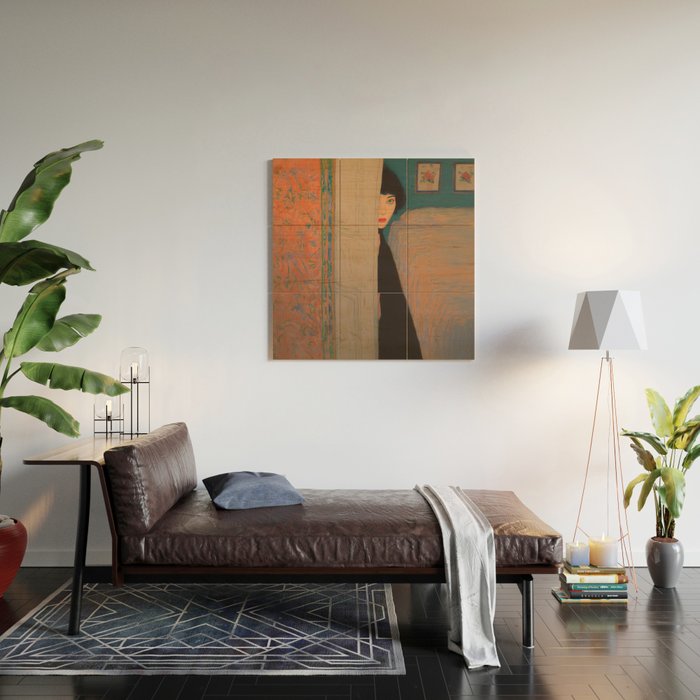 Behind the Painted Door Wood Wall Art Gallery Image 2
