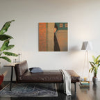 Behind the Painted Door Wood Wall Art Gallery Image 2