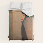 Behind the Painted Door Duvet Cover Gallery Image 6
