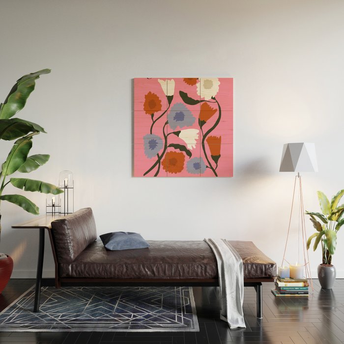 Sagittarius carnation Wood Wall Art Gallery Image 2