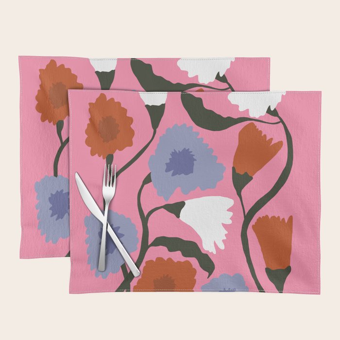 Sagittarius carnation Placemat Gallery Image 1