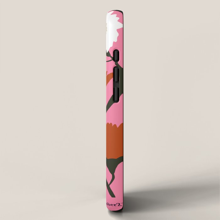 Sagittarius carnation iPhone Case Gallery Image 2