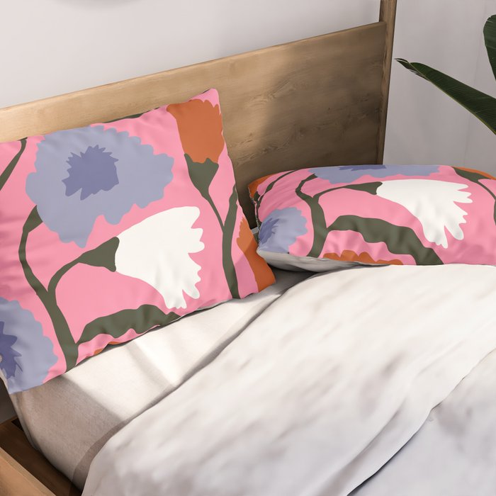 Sagittarius carnation Pillow Sham Gallery Image 2