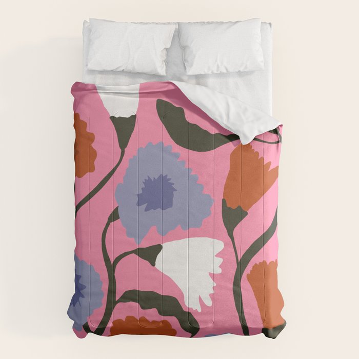 Sagittarius carnation Comforter Gallery Image 1
