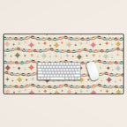 Paper Chains and Stars Desk Mat Gallery Image 1