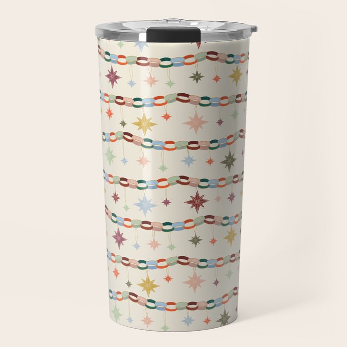 Paper Chains and Stars Travel Mug Gallery Image 1