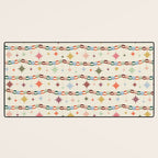 Paper Chains and Stars Desk Mat Gallery Image 3