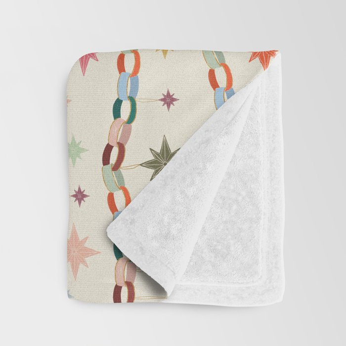 Paper Chains and Stars Throw Blanket Gallery Image 3
