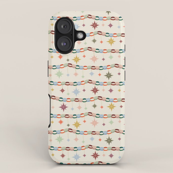 Paper Chains and Stars iPhone Case Gallery Image 1