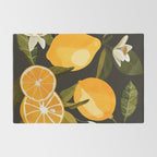Lemons Botanical Art 1 Rug Gallery Image 2