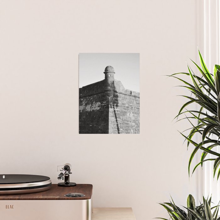 Castillo De San Marcos Shadows Poster Gallery Image 2